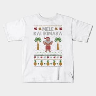 mele kalikimaka christmas Kids T-Shirt